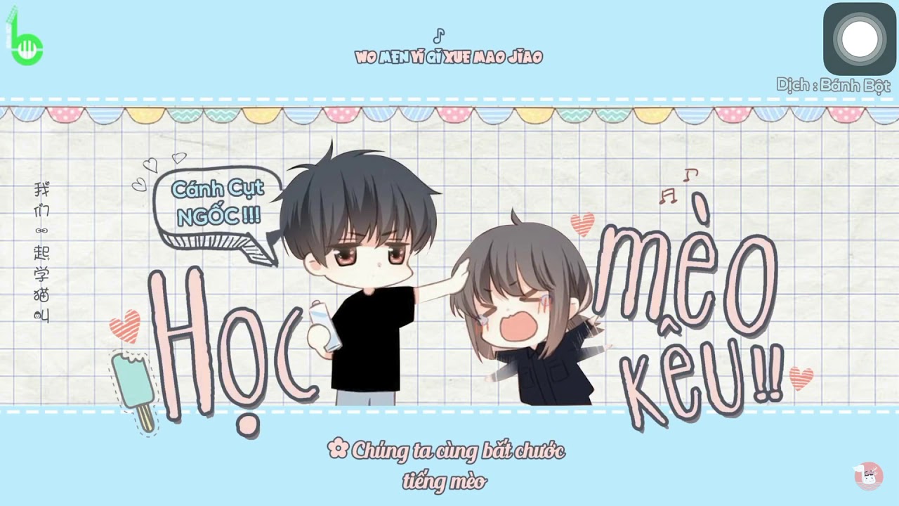 Hoc Tieng Trung Qua Bai Hat Hoc Tieng Meo Keu