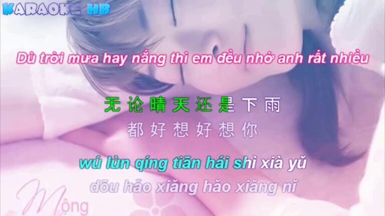 Học tiếng Trung qua bài hát: Em nhớ anh – Hǎo xiǎng nǐ – 好想你