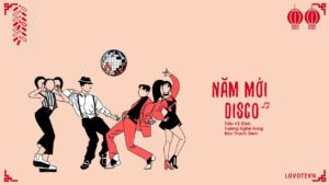 hoc tieng trung qua bai hat nam moi disco