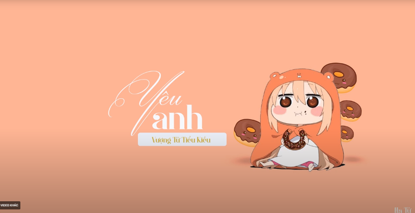 Lời bài hát Yêu Anh (爱你) - Vượng Tử Tiểu Kiều | Pinyin & Dịch Yêu Anh